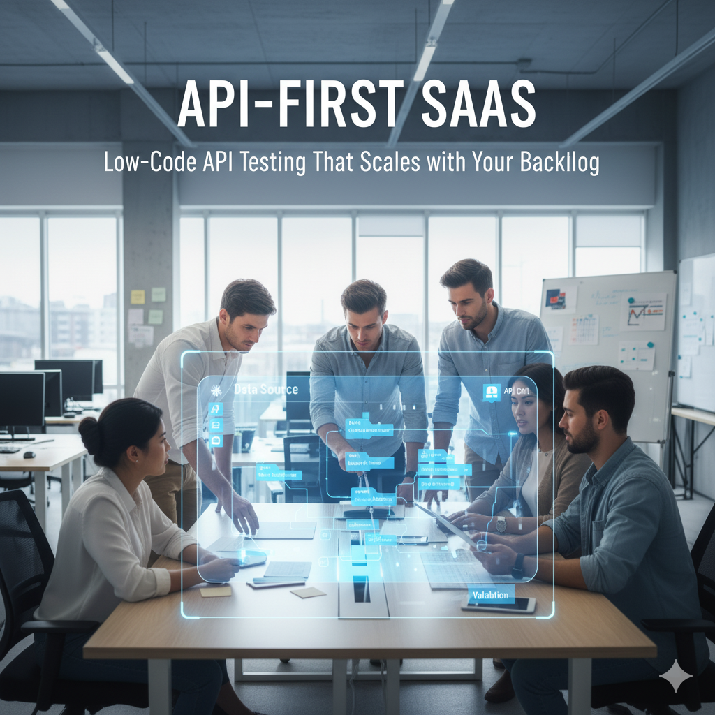 API-First SaaS: Low-Code API Testing That Scales with Your Backlog